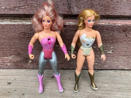 Vtg 1984 Glimmer SHE-RA Princess Of Power 5&quot; Action Figures Mattel - £13.98 GBP