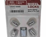 Kia Motors Wheel Lock Set U8440-50000 Good Used Genuine Parts New NIB - $19.75