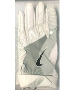 NIKE NFL Vapor Knit 3.0 Football Gloves Size 4XL White/Black PGF435 - $61.04 CAD