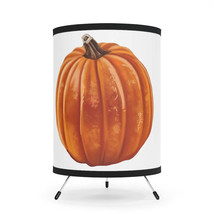 Pumpkin Tripod Lamp with High-Res Printed Shade, US\CA plug - $62.18