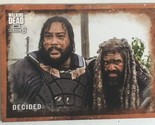 Walking Dead Trading Card #41 Khary Payton Orange Border - $1.97