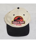 Vintage Universal Studios Orlando Jurassic Park The Ride Snap Back Hat W... - $34.25