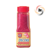 3x Shakers Cake Mate Decorating Decors Red Crystals | 2.25oz | Fast Ship... - €13,79 EUR
