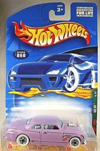 2001 Hot Wheels #60 Rat Rods Series 4/4 SHOE BOX Lavender w/WW Basic Spoke Wheel - $7.50