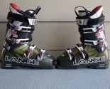 LANGE RX 100 SKI BOOTS MEN MONDO SIZE 26.5 ALPINE DOWNHILL SKIING USED - £79.92 GBP