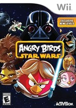 Angry Birds Star Wars Wii New! Jedi Master, Force Galaxy, Fun Family Game Night - £17.33 GBP