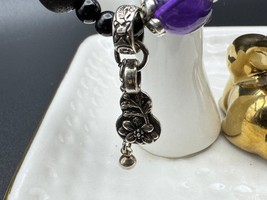 Handcrafted Natural Crystal Bracelet Amethyst Agarwood Spiritual Jewelry - $15.81