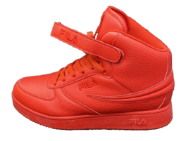 Fila A-High Shoes Men Size 10 Red Sneakers Hi Top Basketball Athletic Strap - £19.37 GBP