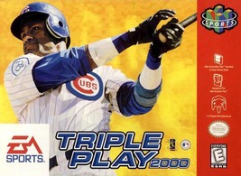 Triple Play 2000 - Nintendo 64 N64 Video Game  - £10.42 GBP