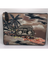 Coach X Keith Haring Pouch Limited Edition Hawaiian Brown Boombox Clutch... - £119.70 GBP