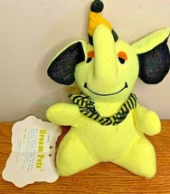 dakin dream pets yellow elephant plush cliffs notes vintage plush with tags VTG - £15.19 GBP