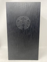 Starbucks Black Wood Box ONLY for 30th Anniversary Swarovski Tumbler - $50.00