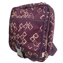 Eddie Bauer Ladies Messenger Bag Shoulder Purple Bag Purse Book Bag Scho... - £13.13 GBP