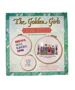 The Golden Girls Cross Stitch Kit NEW 12 Patterns &amp; Materials for 2 Proj... - $33.94 CAD