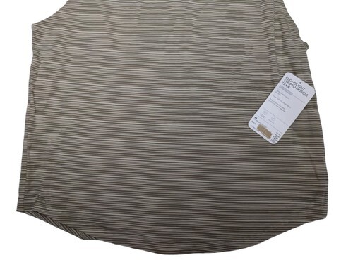 NWT Athleta Women’s Cloudlight Striped Muscle Tank Medium Olive NEW With TAGS  Item image 4