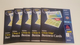 Avery True Print Matte White Business Cards 28878 - Qty (5) - $55.00