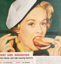 1958 Gleem GL-70 Toothpaste Advertisement Vintage Dental Hygiene Beauty ... - $562.94 MXN