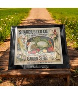 Large Poster Sign Shaker Seed Co MT. Lebanon NY Thick Paper NYS Museum G... - $24.87