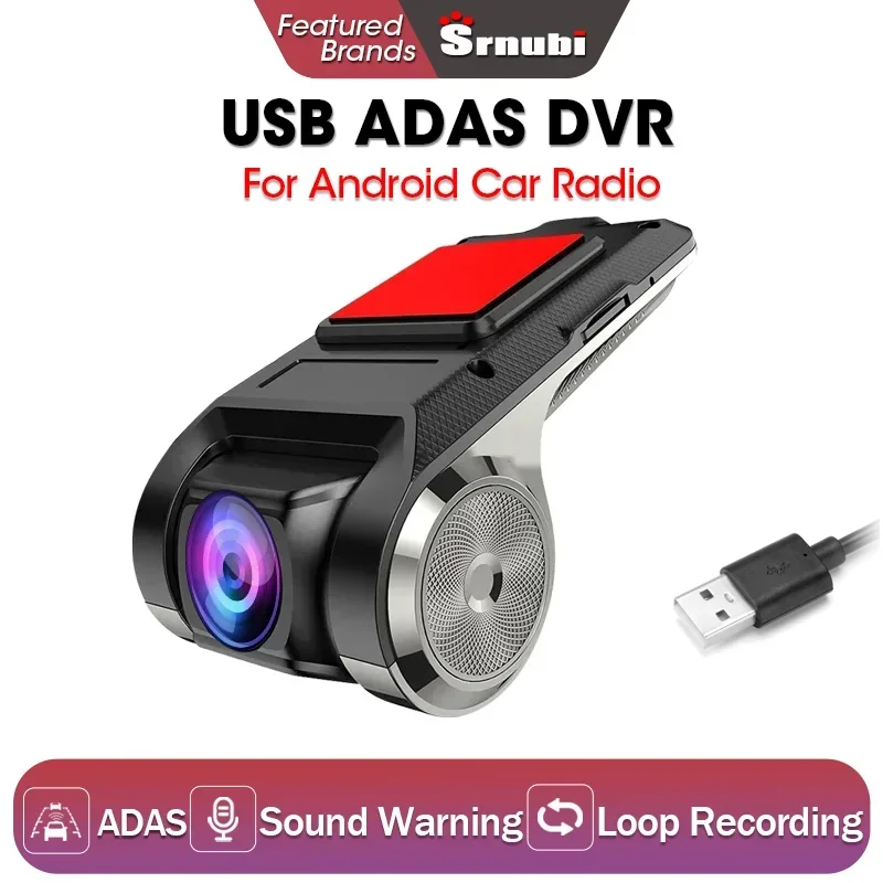 Srnubi Full HD 1080P Android Player Navigation 720P Car DVR USB ADAS Dash Cam - £20.07 GBP+