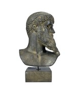 Neptune Poseidon God of Sea Bust Head Moldano Plaster Statue Sculpture - $103.47 CAD