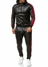 Leather  Hooded Tracksuit - £54.50 GBP