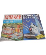 POPULAR SCIENCE  2 Vintage April 1956 Jan 1957 Bomber Home Improvement A... - $23.98