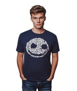 Nightmare Before Christmas Jack Skellington T-Shirt XL Black Disney Goth... - $274.48 MXN