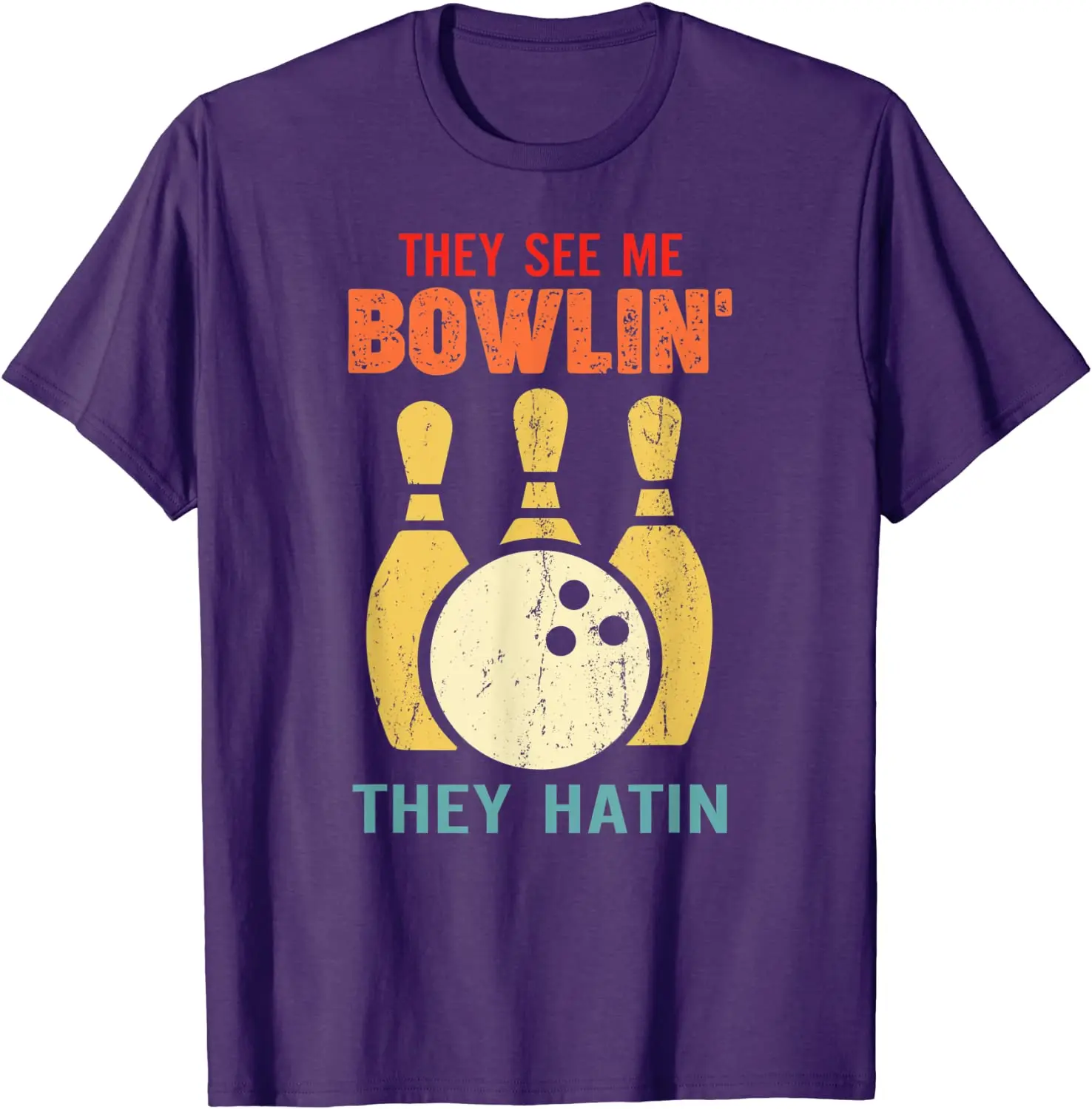 Sporting They See Me Aling They Hatin Shirt Funny Aler Gift T-Shirt Mens Hot Sal - £34.37 GBP