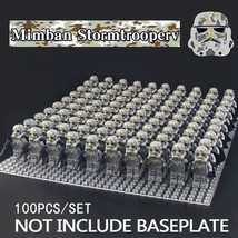 100pcs/set Mimban Stormtrooper Star Wars 224th Armored Division Minifigures - £110.26 GBP