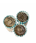 wendells Bulk Lot of 3000 Aluminum 24 Hours AA Medallions 120 Rolls of 2... - $10,635.75 MXN