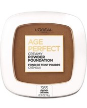 Loreal Age Perfect Creamy Powder Foundation 365 Chestnut Lot of 3 New - $26.68