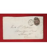ZAYIX - 1877 Great Britain Sc# 67 Plate 5 - Seven Oaks to Toronto cover ... - £19.95 GBP