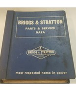 Briggs &amp; Stratton Parts &amp; Service Data - Illustrated Parts Lists - £31.15 GBP
