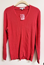 Liz Claiborne New York Women&#39;s SZ XL Persimmon Sweater Great Shape Light... - $18.32