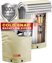 Redford Supply Co. Cold Snap (5°F) Double Wall Cotton Backflow Preventer Insulat - £43.30 GBP
