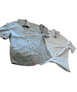 2 piece lot of UNTUCKit mens Wrinkle Resistant Button Up Shirts size M F... - $41.87 CAD