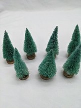 Lot Of (7) Holiday Christmas Village Trees - £7.34 GBP