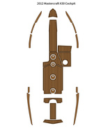 2012 Mastercraft X30 Cockpit Pad Boat EVA Foam Faux Teak Deck Floor Mat ... - $750.00