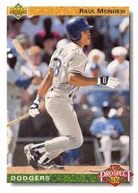 1992 Upper Deck #60 Raul Mondesi RC Rookie Card Los Angeles Dodgers ⚾ - £0.74 GBP