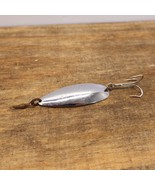 Vtg Johnson&#39;s Sprite Casting Spoon Silver Fishing Lure Bass - £6.96 GBP