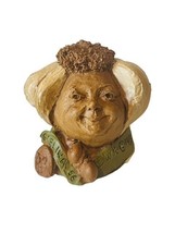 Tom Clark Gnome Figurine vtg sculpture SIGNED elf Garlina Garliva Garlic 1983 - £27.62 GBP