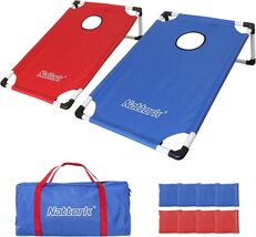 Compact Cornhole Game Set with Quick Assembly - Fun for Kids &amp; Adults Ou... - $84.10