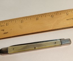 Sabre Stainless Japan Pocket Knife Single Blade 3.5" Long image 2