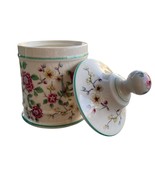 Old Foley James Kent Tea Jar Lidded Roses Birds Ceramic England Canister... - $283.74 MXN