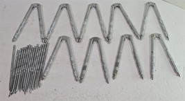 9 Heuck HMQ Metal Nut Lobster Shellfish 5&quot; Cracker Tool &amp; 16 Picks Nutcr... - $18.81