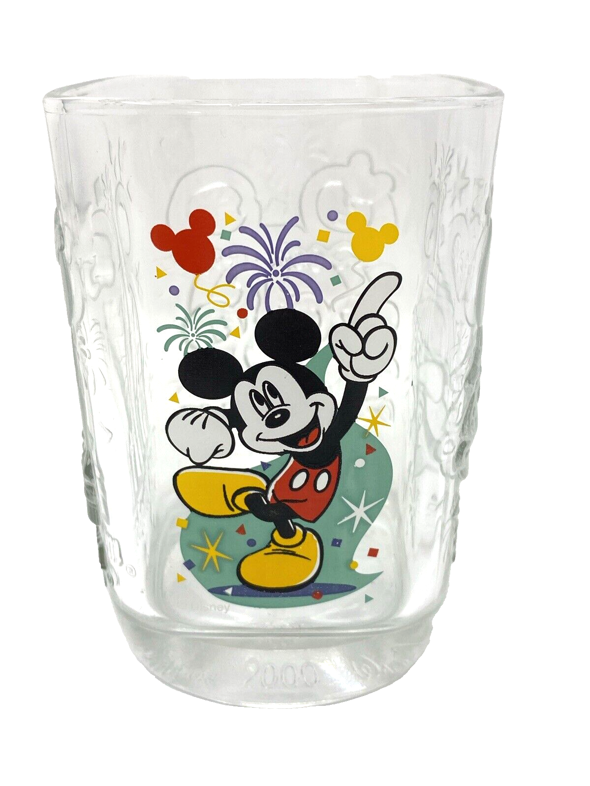McDonalds Disney 2000 Celebration Commemorative Glass - $14.24