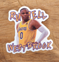 New Russell Westbrook Sticker La Lakers Basketball Laptop Chromebook Folder Nba - £1.99 GBP