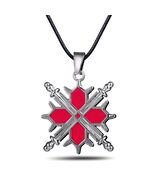 VAMPIRE KNIGHT NECKLACE Zero Kiryu Cross Tattoo Pendant Kaname Kuran Ani... - €6,81 EUR