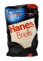 Hanes Underwear Briefs Mens 38 White 7 Pack Cotton VINTAGE 1996 - $47.49