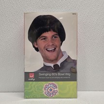 Smiffys Mens Black MOD Bowl Cut Mushroom Wig for 60s Rockstar Pop Band C... - $332.19 MXN